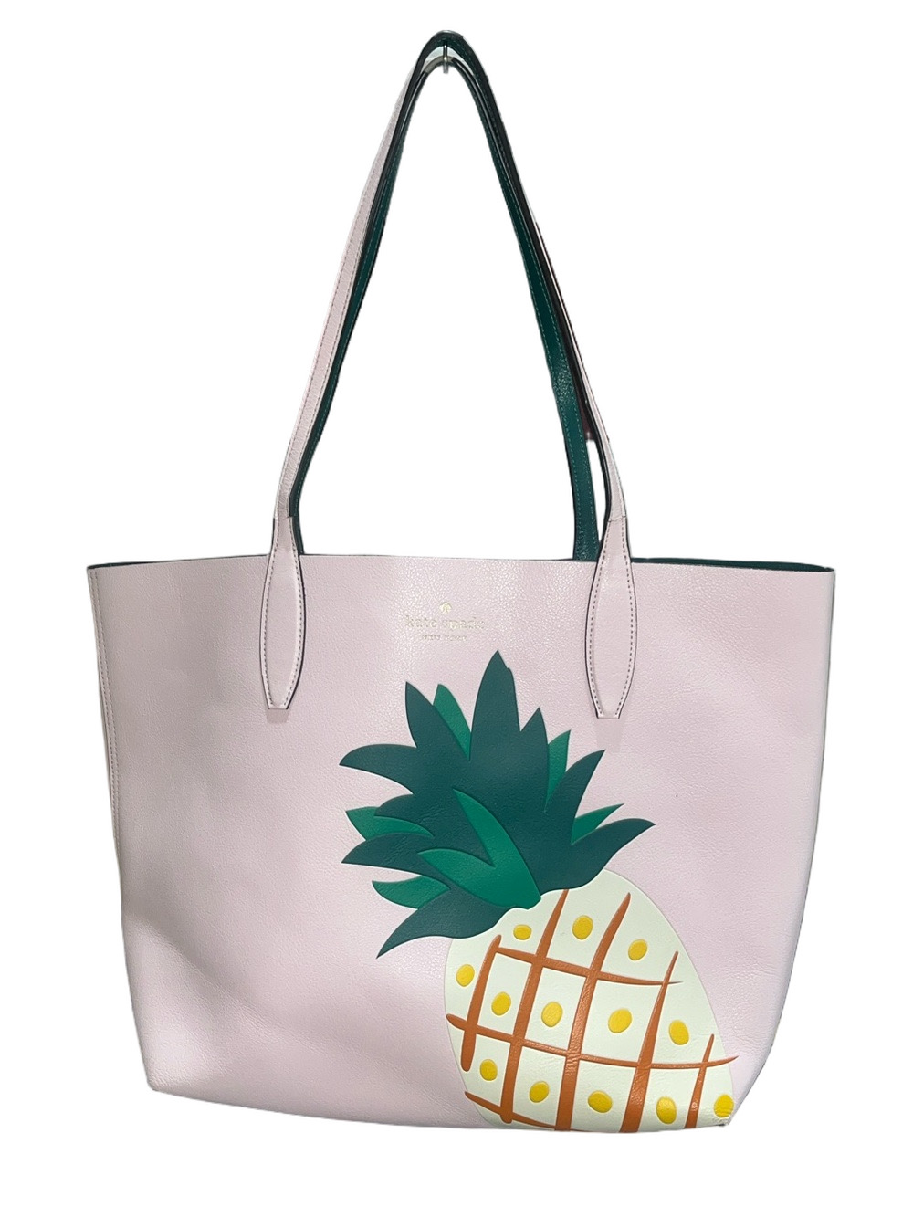 Kate Spade Colada Large Pineapple Printed Reversible Tote